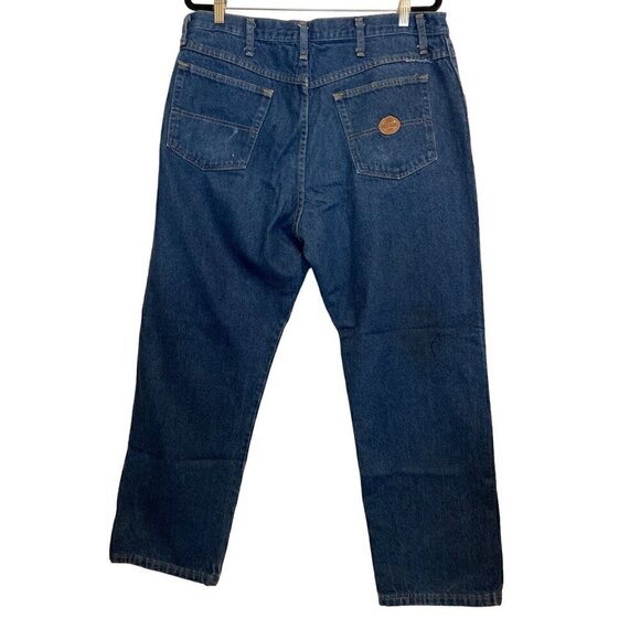 Red Kap PD60 Men's Relaxed Fit 5-Pocket Denim Jeans 40X30 - Picture 2 of 6